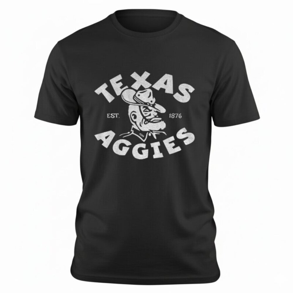 Texas Aggies logo est 1876 Unisex T Shirt 90